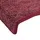 Beautissu Stufenmatte 28 x 65 cm Bordeaux