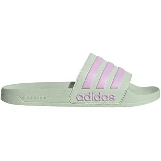 adidas Shower Adilette Linen Green / Bliss Lilac / Bliss Lilac 38