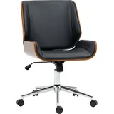 Vinsetto Bürostuhl mit Wippfunktion, Ergonomischer Computerstuhl, Drehstuhl