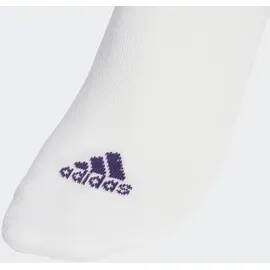 adidas 3-Stripes Cushioned Sportswear Mid-Cut Socken 3er Pack Weiß/Lila 13-14,5