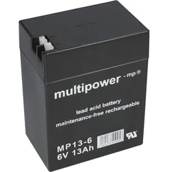 Multipower Blei-Akku MP13-6 Pb 6V / 13Ah