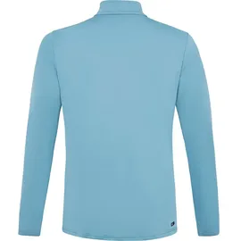 Protest Rewill Fleece Mit Halbem Reißverschluss - Steel Blue - XS