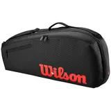 Wilson Tennistasche Clash V3 Black/Infrared