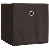 VCM Faltbox 27 x 28 x 27 cm 2-tlg. braun