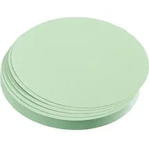 Franken Moderationskarten grün Ø 9,5 cm, 500 Blatt