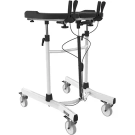 MOBILEX Gehtrainer Bison Rollator schwarz-weiß