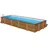 Gre Sunbay Swimmingpool rechteckig 1018 x 427 x 146 cm inkl. Filterpumpe und Poolleiter