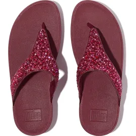 FitFlop Lulu Crystal-Mix Damen Rot 40