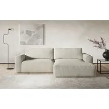 Cotta Ecksofa "Lasso L-Form, XL-Sofa", weiß (ivory), B:288cm, 88% Polyester, 12% Polyamid, Sofas, Ecksofa
