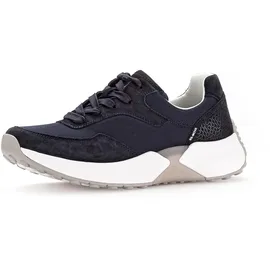 Gabor Damen Low-Top Sneaker Blau 41