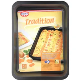 Dr. Oetker Auflaufform Tradition 36,5 x 27 cm Schwarz