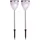 Best Season LED-Solar-Pathlights 2-er Set 46 x 10 cm, silber