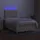 vidaXL Boxspringbett 120 x 200 cm H1 Creme