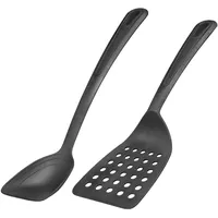 Westmark Pfannenwender & Pfannenlöffel-Set 2tlg. Kunststoff schwarz
