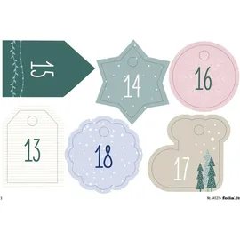 Folia Adventskalender-Set Basic 2021