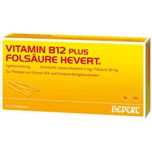 Hevert Vitamin B12 plus Folsäure Ampullen 10 St.