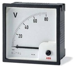 ABB VLM-1-200/72 Voltmeter analog Direktmessung, 200V, Wechselspannung, 72 2CSG112160R4001 VLM120072