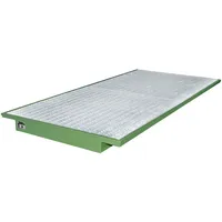 Bauer Südlohn Einhängewanne EHW 2700, lackiert, Resedagrün