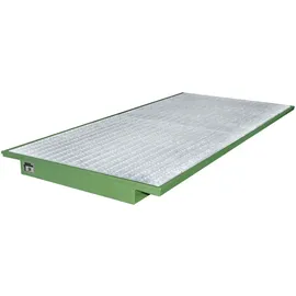 Bauer Südlohn Einhängewanne EHW 2700, lackiert, Resedagrün