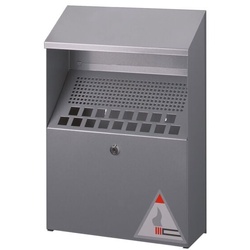 Durable Wand-Aschenbecher silber, 31x45x10.7 cm