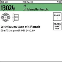 Industrial Quality Supplies ART 13024 Leichtbaumutter 10 M 16