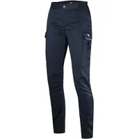 Diadora Utility Athena Cargo, Workwear Hose Damen - Dunkelblau