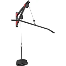 Marbo Sport Latzug zur Wandbefestigung MH-W108 Schwarz