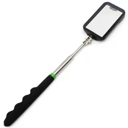Teleskop-Inspektionsspiegel mit Magnet + LED Beleuchtung ausziehbar