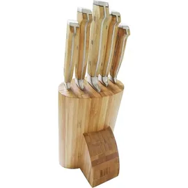 neuetischkultur Messerblock 6-tlg. Beige