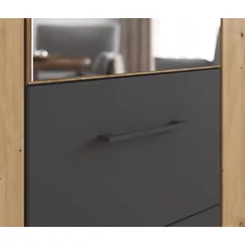 Rauch Drehtürenschrank Holmes 136 x 197 x 54 cm Grau