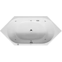 Duravit D-Code Whirlwanne sechseckig 190 x 90 cm (760138000JP1000)