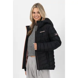 Alife & Kickin alife and kickin RabeaAK A Jacket Damen Winterjacke gefütterte Jacke & Schwarz - L