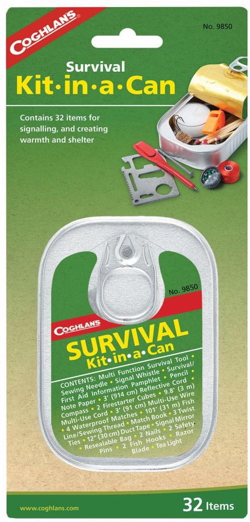 Coghlans Survival Kit 'Kit-in-a-Can'     