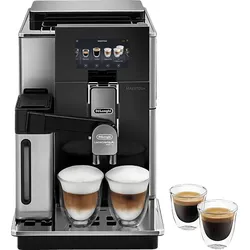 DELONGHI Maestosa EPAM960.55.GM - 14 Kaffeespezialitäten Kaffeevollautomat Silber/Schwarz