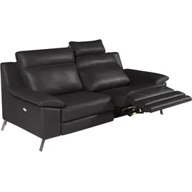Calia Italia 2-Sitzer CALIA ITALIA "Roby italienisches Designsofa mit exzellentem Sitzkomfort", grau (grigio scuro), B:172cm H:95cm T:96cm, Sofas, mit erstklassigem Lederbezug