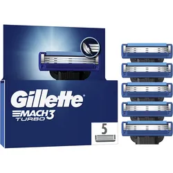 Gillette MACH3 Klingen Turbo 3D 5 Stück