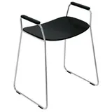 Hewi 950 Duschhocker mit Stützgriffen schwarz