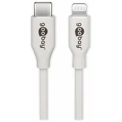 GOOBAY USB-Daten/Ladekabel 39446, 1,0 m, weiß