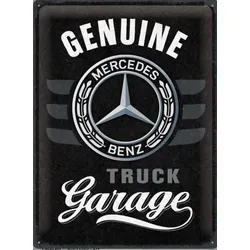 Blechschild Daimler Truck - Garage