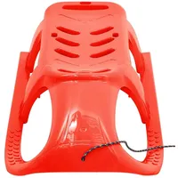 vidaXL Schlitten für Kinder Rot (102,5x40x23)