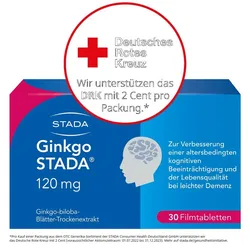 Ginkgo STADA 120mg - 2x 15 ?-Aktion*  30 St Filmtabletten