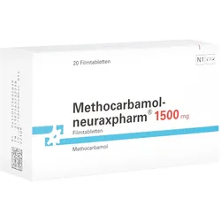 METHOCARBAMOL-neuraxpharm 1500 mg Filmtabletten 20 St
