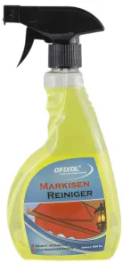 Ofixol Markisenreiniger, porentiefe Reinigung, Kraftvoller Reiniger für Markisen, Strandkörbe und Stoffverdecke, 500 ml - Flasche