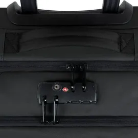 Cabaïa Cabaia Soft Suitcase Essentials Trolley 2-Rollen Cabin 80 cm / 110 l schwarz