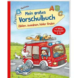 Kaufmann, Ernst Mein großes Vorschulbuch – Zählen, zuordnen, Fehler finden