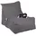 Relaxdays Sitzsack mit Lehne, Grau