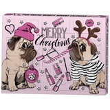 Fesh! Pug'tastic Beauty Adventskalender 2021 mit Hundemotiv für Mops