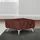 Home Affaire Polsterhocker Amaury Chesterfield-Optik 80 x 45 x 80 cm Rosa