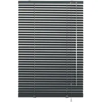 GARDINIA Aluminium-Jalousie 25 mm 70 x 175 cm schiefer