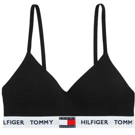 Tommy Hilfiger Underwear Bralette-BH BRALETTE LIFT mit kontrastfarbenen Details, mit Logoschriftzug schwarz XS (34)